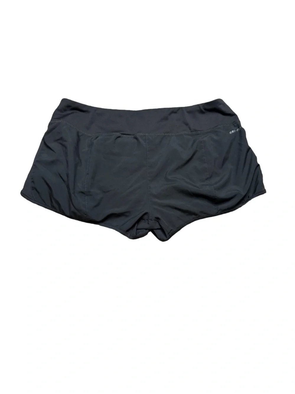🏃 Nike Dri FIT Women’s Large 3” Running Athletic Shorts Lightweight Charcoal 🏃